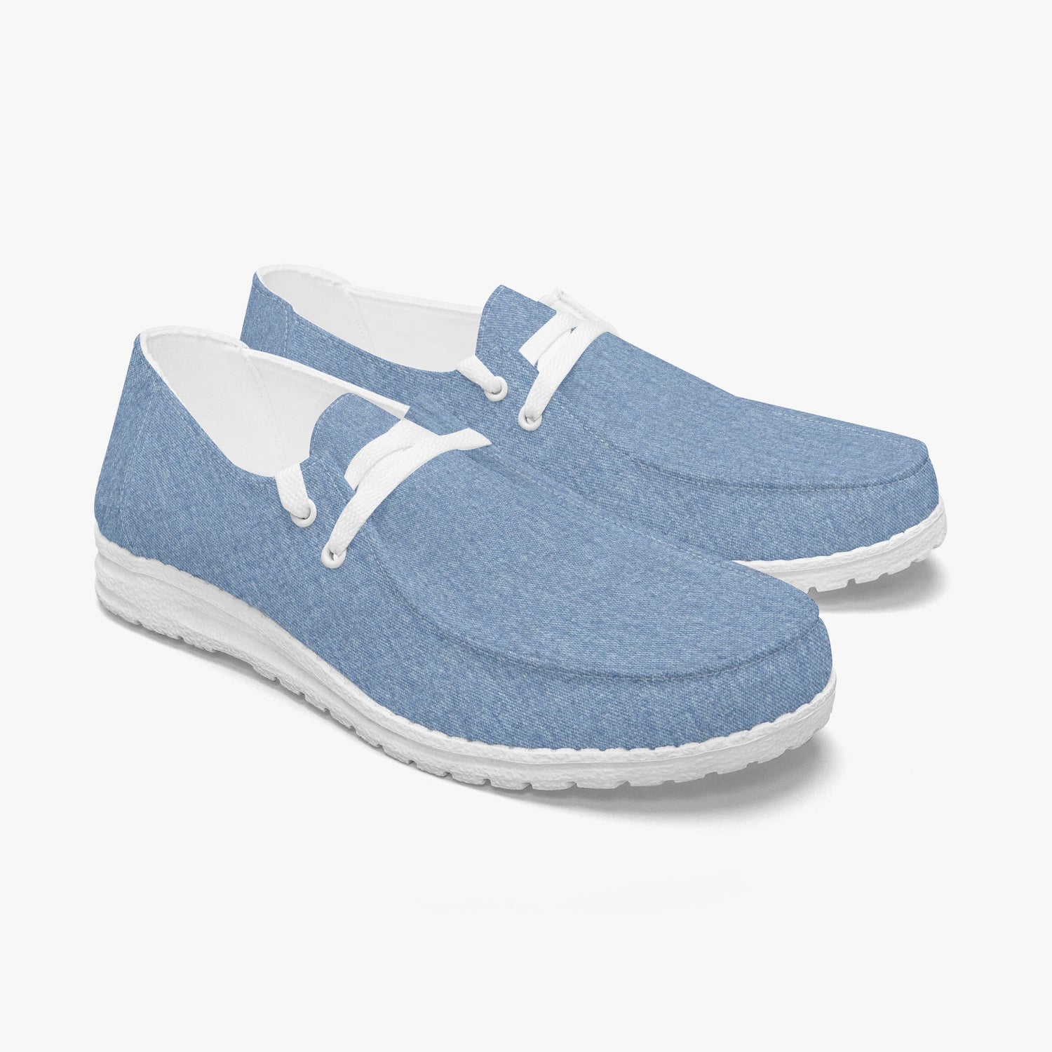 Canvas Lace Loafers